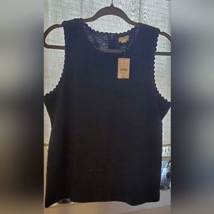 J. Crew Blouse Top M Color Navy